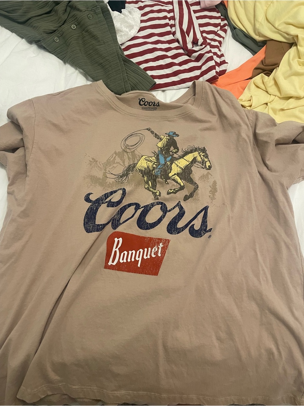 Banquet Graphic Tee - Taupe size Xxl